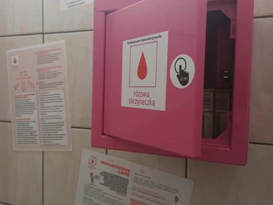 "Różowa skrzyneczka była bardzo potrzebna"