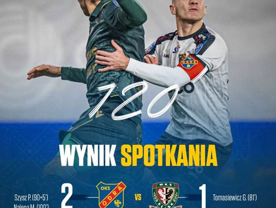 Śląsk Wrocław pokonany! Odra w Pucharze Polski gra dalej!