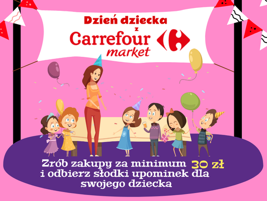 Słodki upominek od Carrefour