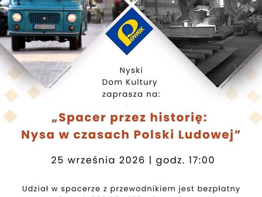 Spacer przez historię. Nysa w czasach Polski Ludowej