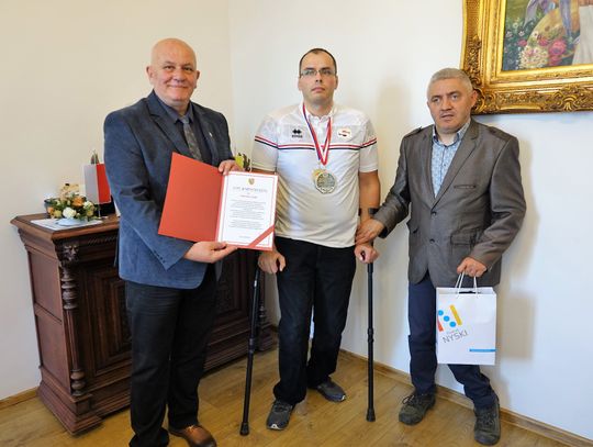 Starosta Nyski nagrodził znakomitego sportowca