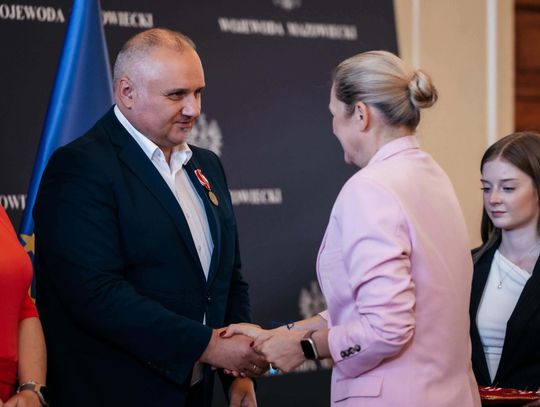 Starosta Nyski z Medalem Komisji Edukacji Narodowej