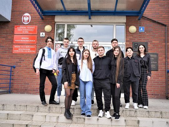 Studenci z Ukrainy świetnie czują się w Nysie i na nyskiej Akademii