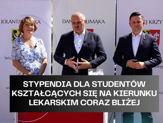 STYPENDIA dla studentów kształcących się na kierunku lekarskim coraz bliżej