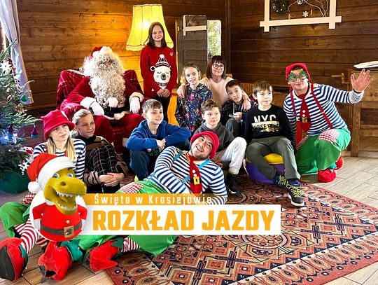 Święta w Krasiejowie - rozkład jazdy