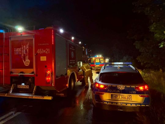 Tragiczny wypadek na trasie Głębinów-Skorochów. Nie żyje 45-letni rowerzysta, policja zatrzymała 40-latka