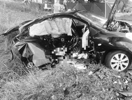 Tragiczny wypadek. Nie żyje motocyklista