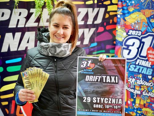 W Otmuchowie w czasie finału WOŚP będzie można przejechać się Drift TAXI