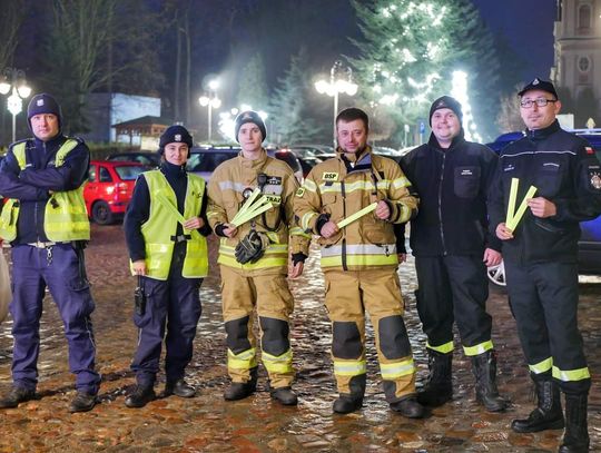 W Otmuchowie znów będą rozdawać odblaski