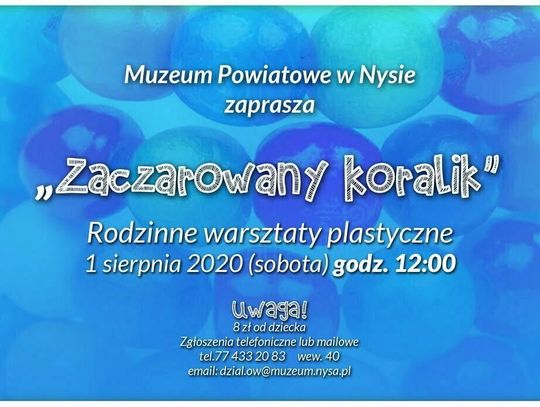 Warsztaty "Zaczarowany koralik"