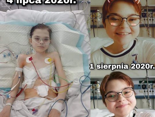 Weronika czuje się coraz lepiej