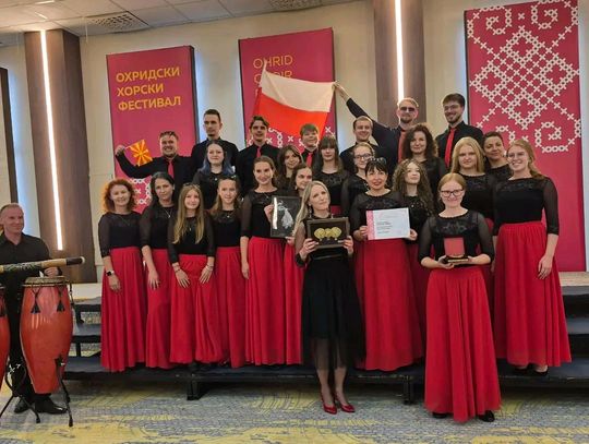 Wielki sukces Chóru Gaudeamus. Grand Prix na międzynarodowym festiwalu w Macedonii