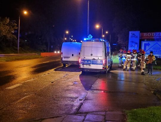 Wypadek na Jagiellońskiej. Ranna kobieta