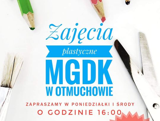 Zajęcia plastyczne w Otmuchowie