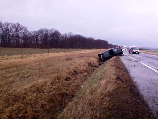 Zderzenie osobówki z samochodem dostawczym. Kierowca BMW był pijany