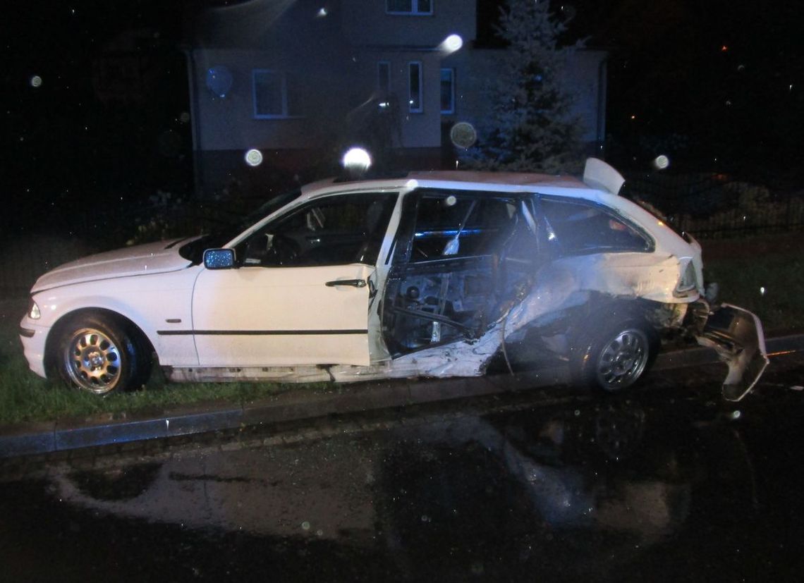 18-latka wpadła w poślizg swoim BMW i zderzyła się z audi. 5 osób poważnie rannych