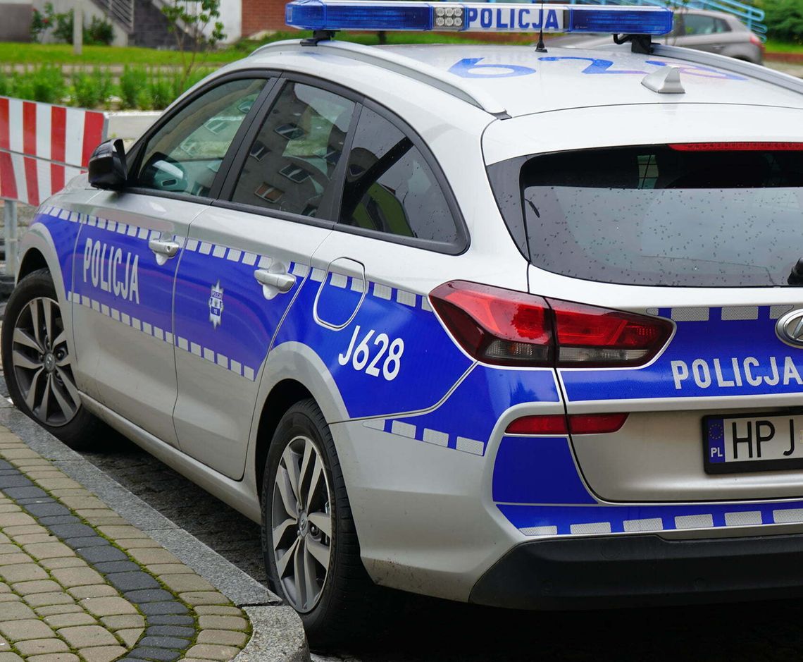 18-letnia kobieta potrąciła kierowcę motoroweru