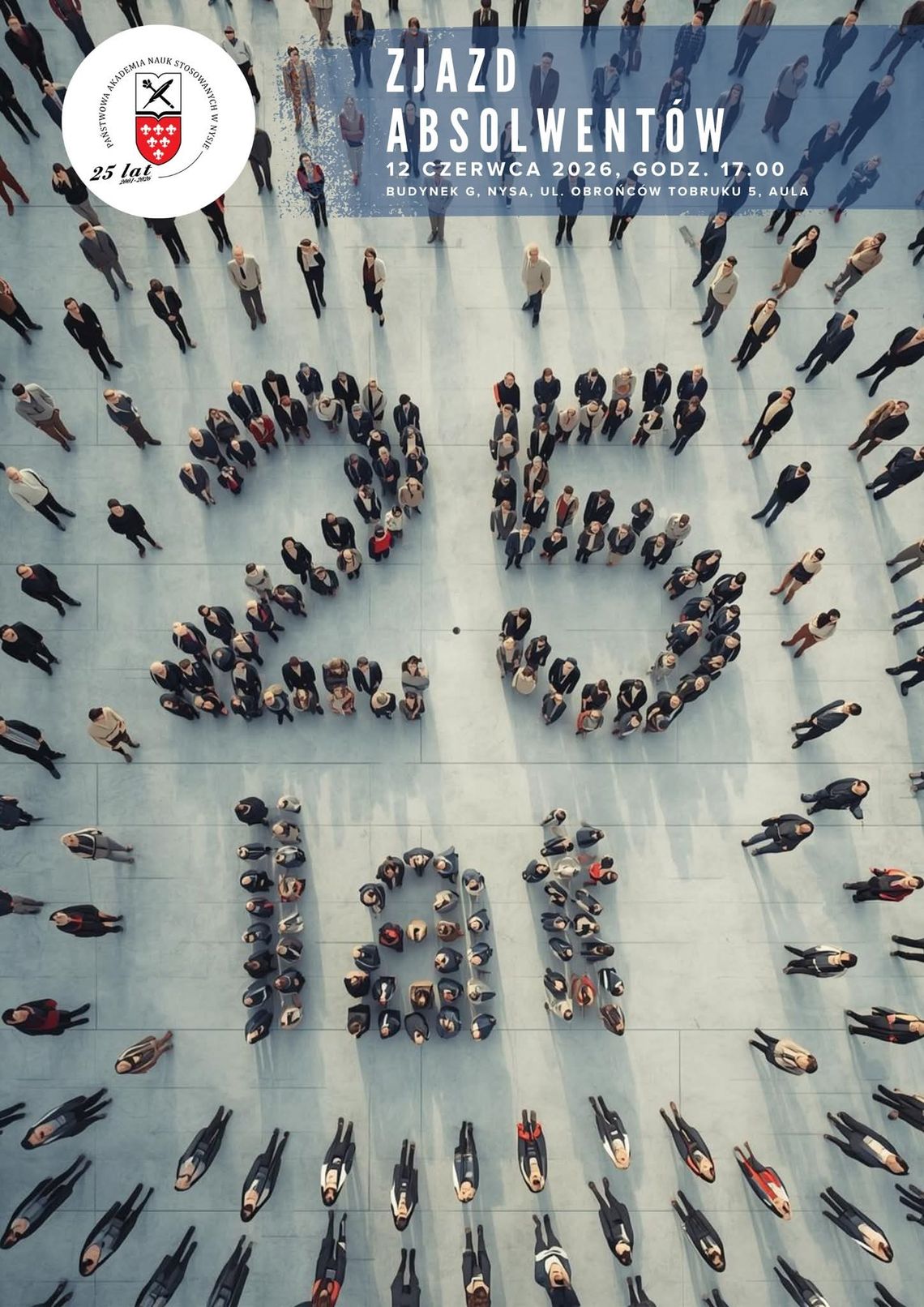 Absolwenci wracają do Nysy! Wielki jubileusz PANS i wyjątkowy zjazd po latach Absolwenci wracają do Nysy! Wielki jubileusz PANS i wyjątkowy zjazd po latach