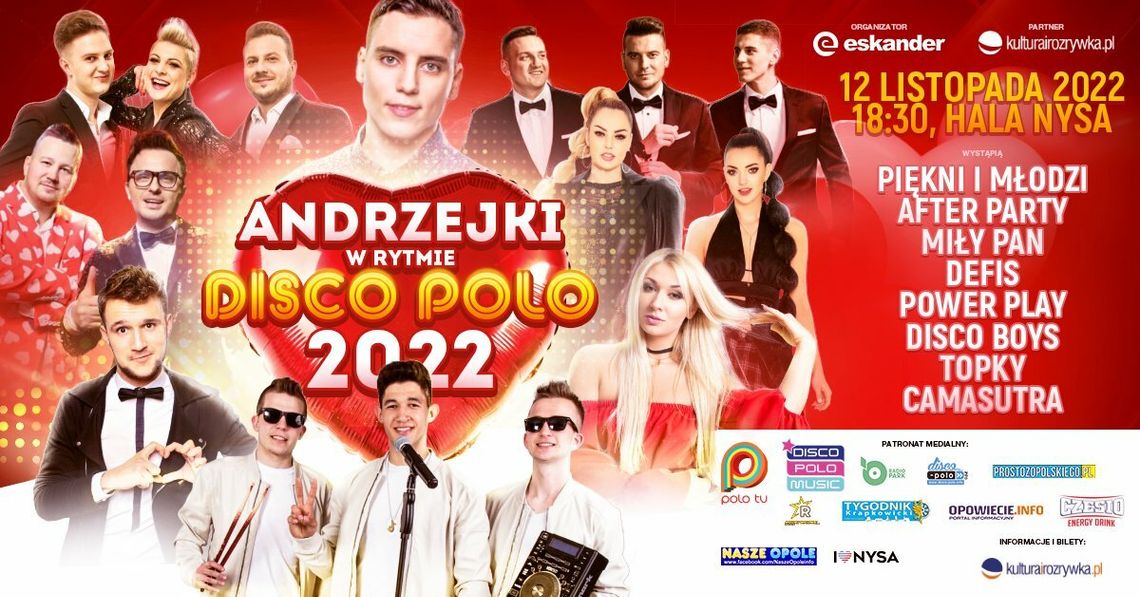 Andrzejki w Rytmie Disco Polo w Hali Nysa