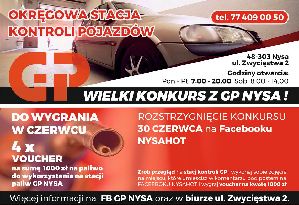 Do wygrania bony na paliwo na 4 tys.!