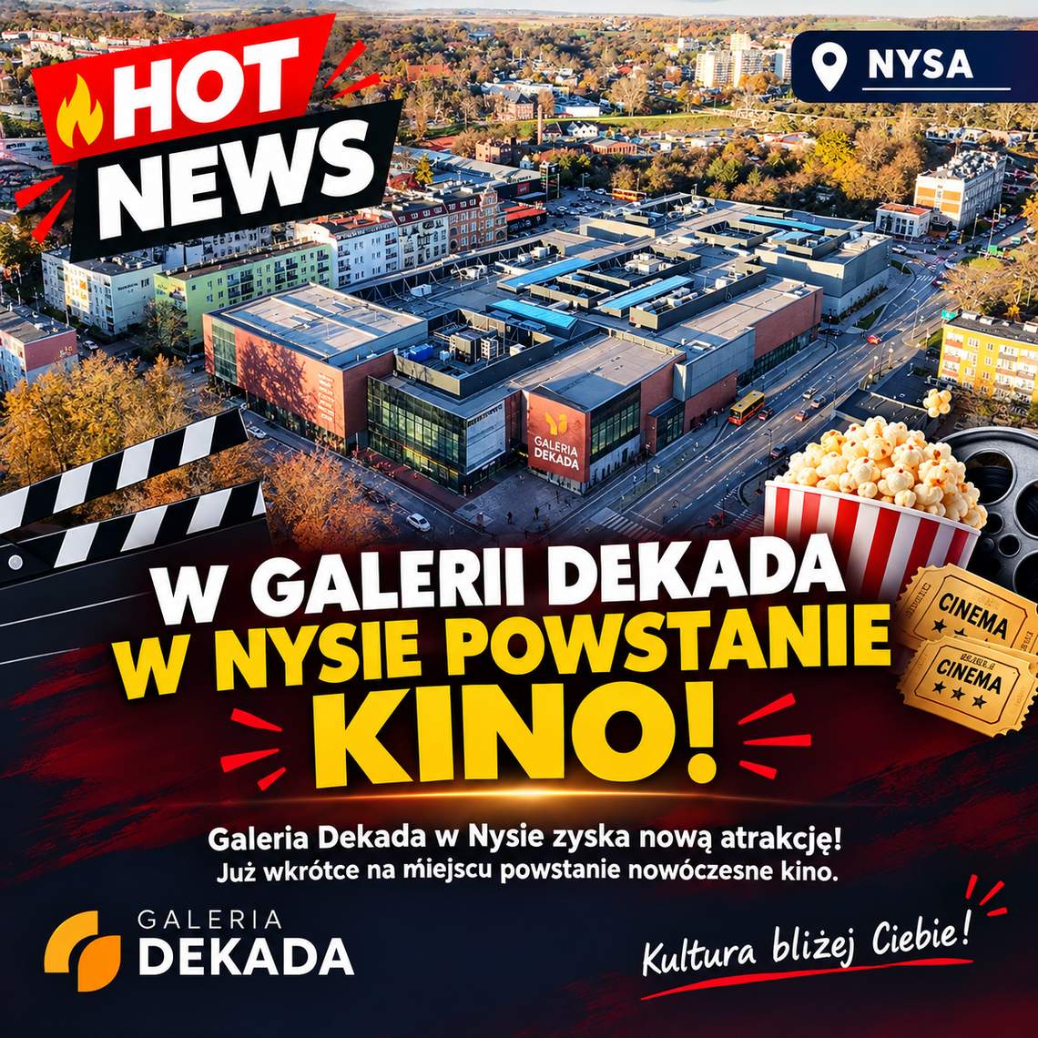 Doczekaliśmy się! Nysa będzie mieć nowe kino! Ma być gotowe przed premierą „Gwiezdnych wojen”! Doczekaliśmy się! Nysa będzie mieć nowe kino! Ma być gotowe przed premierą „Gwiezdnych wojen”!