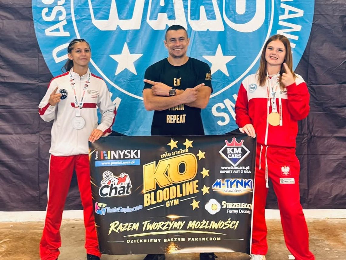 Dwa medale dla Nysy na Mistrzostwach Świata K1! Sukces zawodniczek KO Bloodline Gym Dwa medale dla Nysy na Mistrzostwach Świata K1! Sukces zawodniczek KO Bloodline Gym