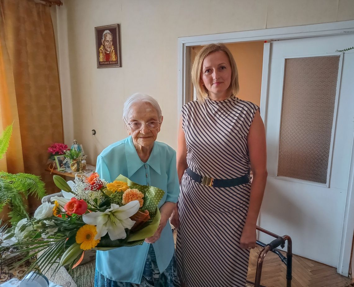 Emerytowana pracownica Grupy Azoty ZAK obchodziła 102. urodziny!