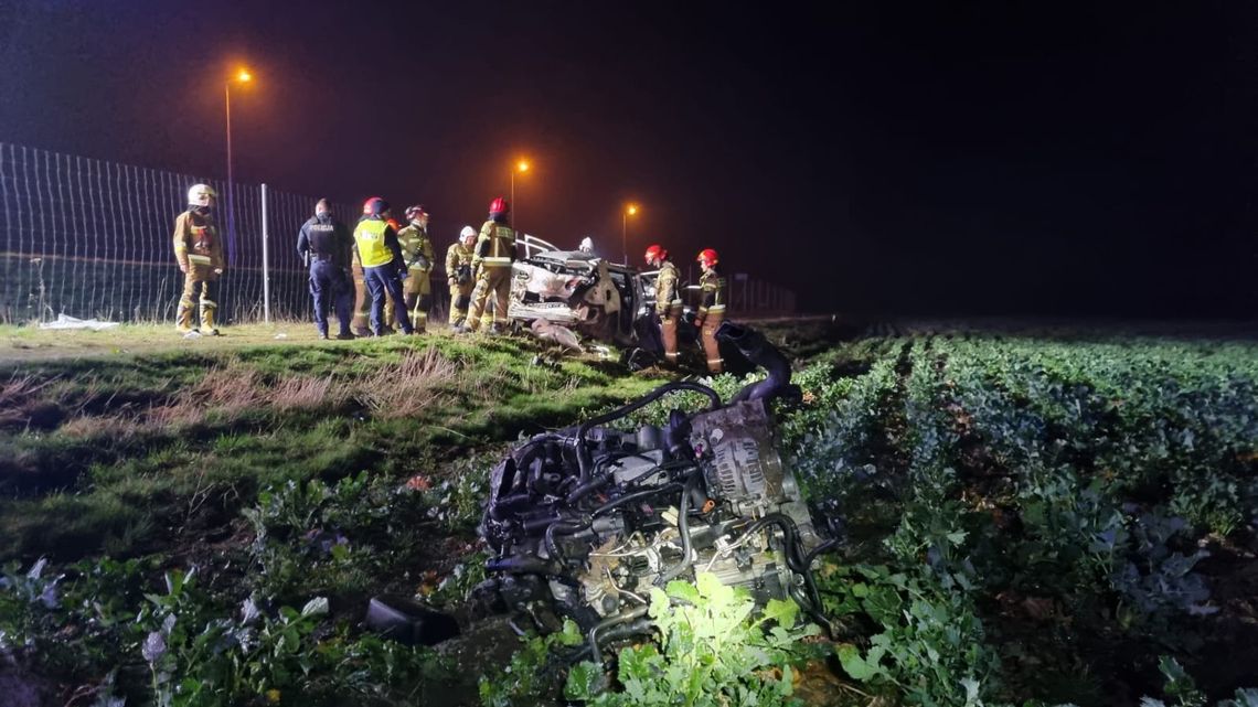 Groźny wypadek na obwodnicy Nysy