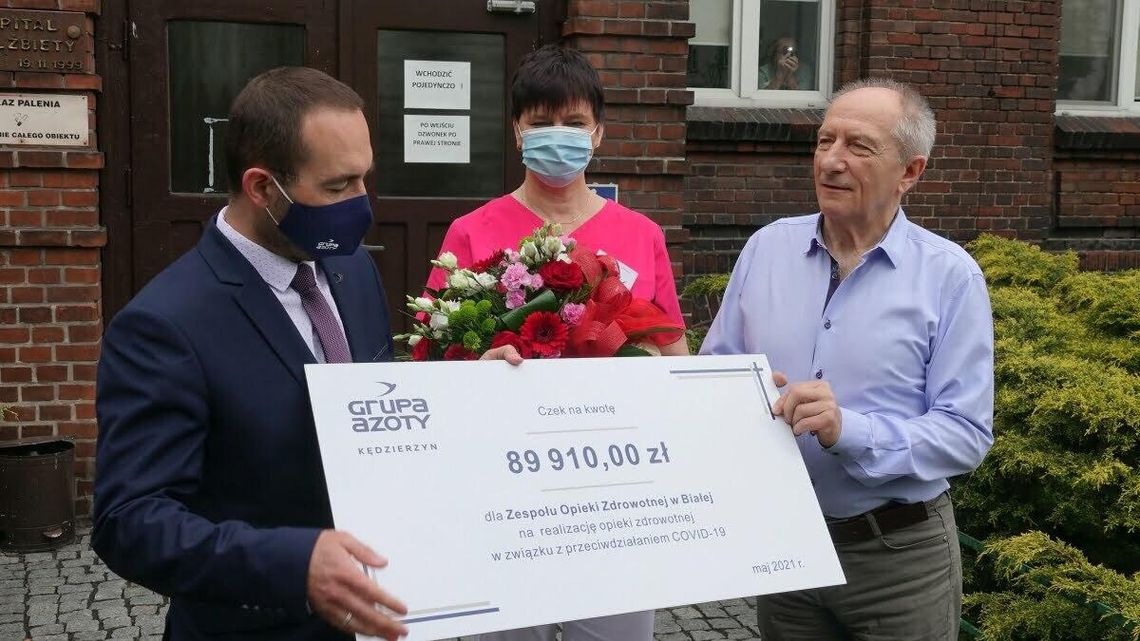 Grupy Azoty pomaga placówkom medycznym