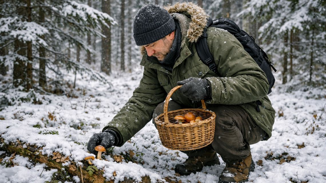 Grzyby zimą? W polskich lasach sezon trwa cały rok