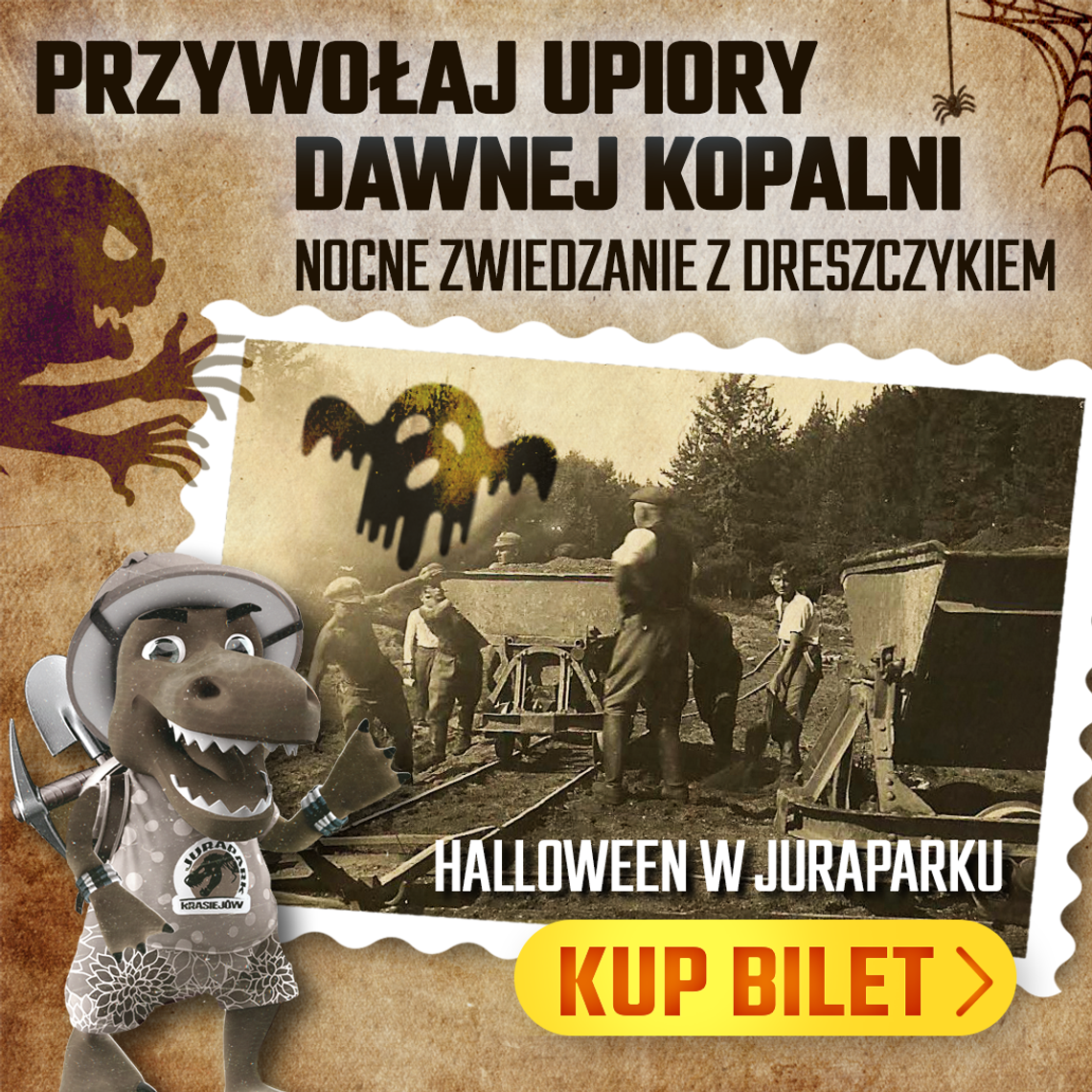 Jurapark zaprasza na ścieżkę strachów