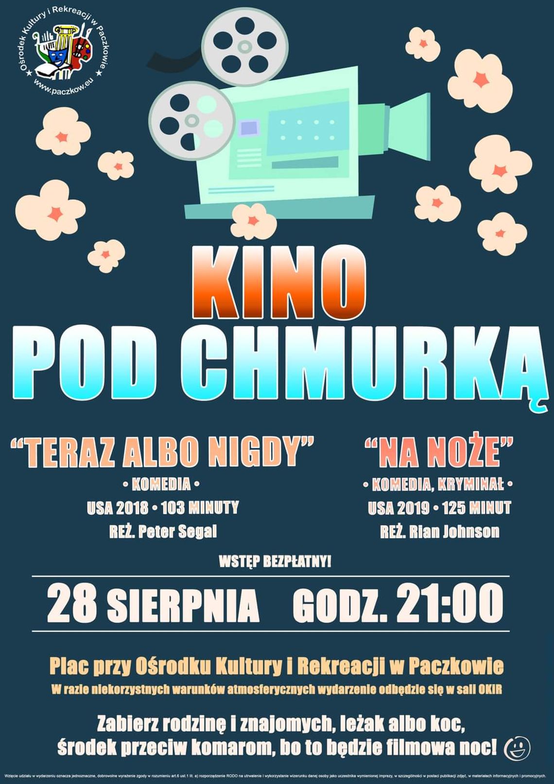 Kino pod chmurką w Paczkowie