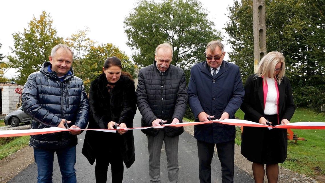 Kolejna droga w Gminie Otmuchów wyremontowana