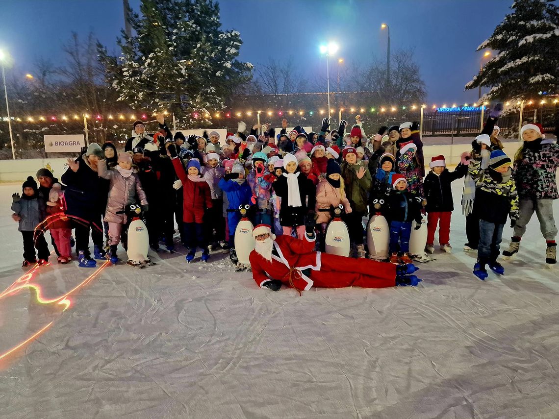 Kolejne bardzo udane Mikołajki na lodowisku