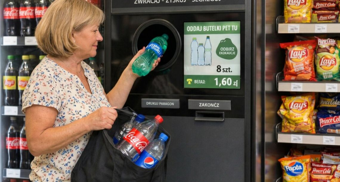 Koniec pułapki na bony kaucyjne z butelkomatów. Będą ważne znacznie dłużej Koniec pułapki na bony kaucyjne z butelkomatów. Będą ważne znacznie dłużej