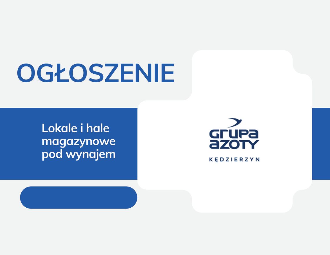 Lokale i hale magazynowe pod wynajem