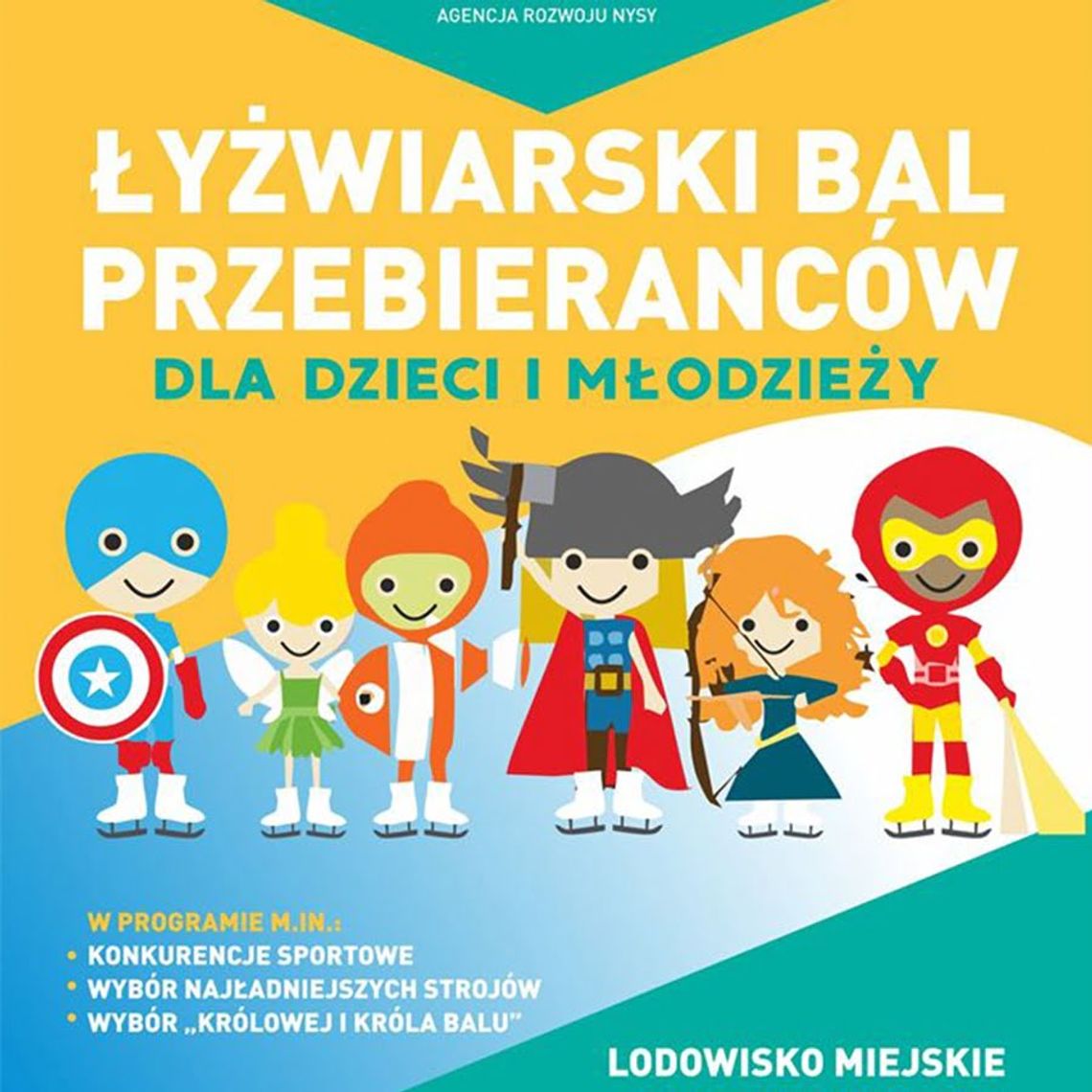 Łyżwiarski Bal Przebierańców