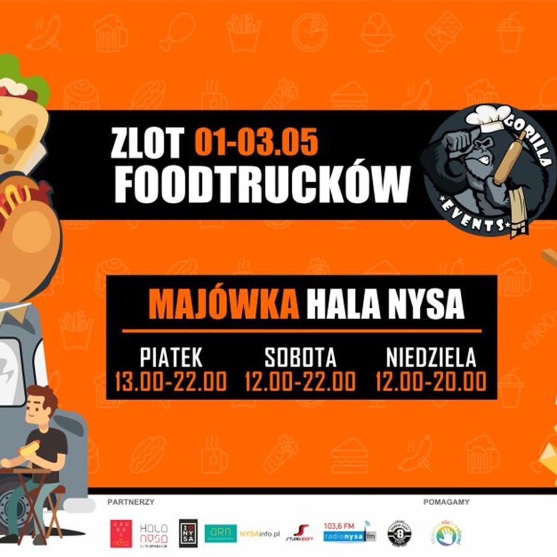 Majówka i… food trucki