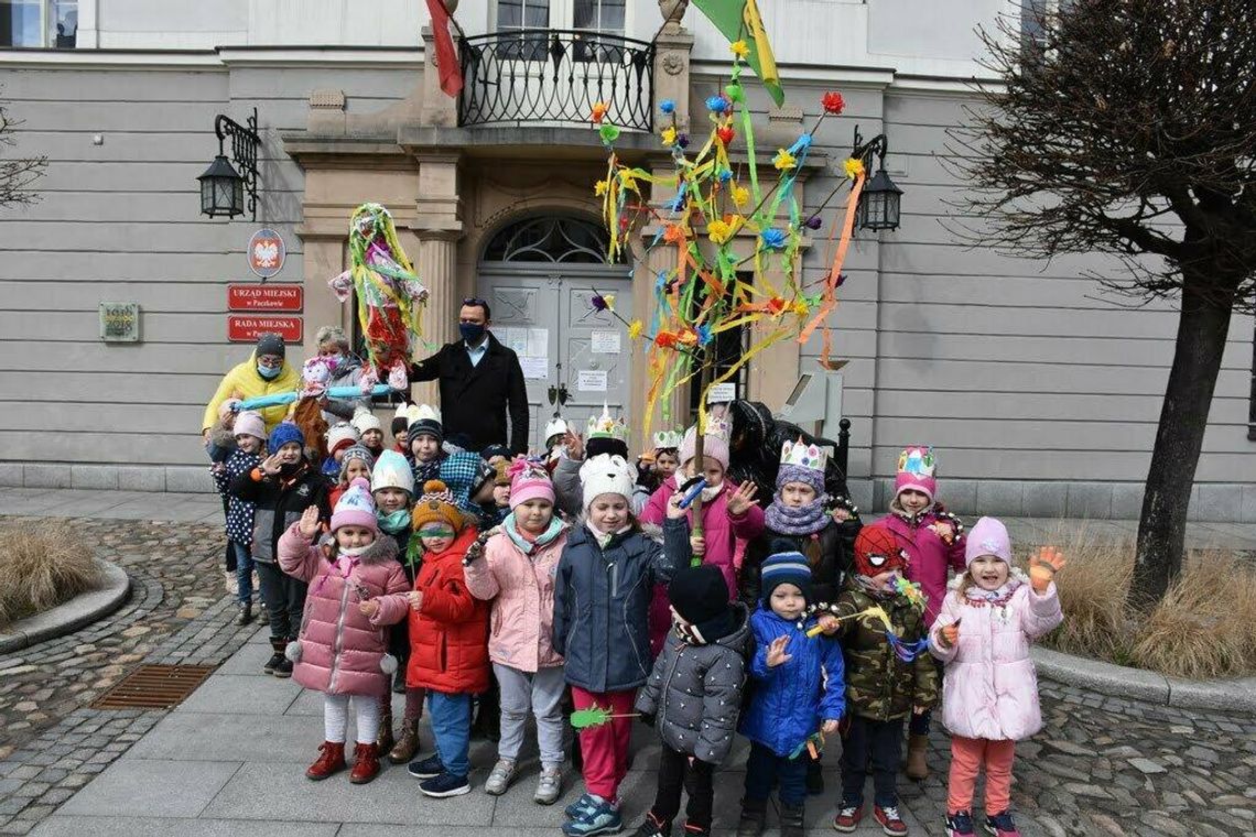 Mali paczkowianie przywitali wiosnę!