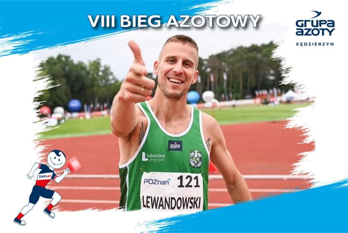 Marcin Lewandowski gwiazdą VIII Biegu Azotowego!