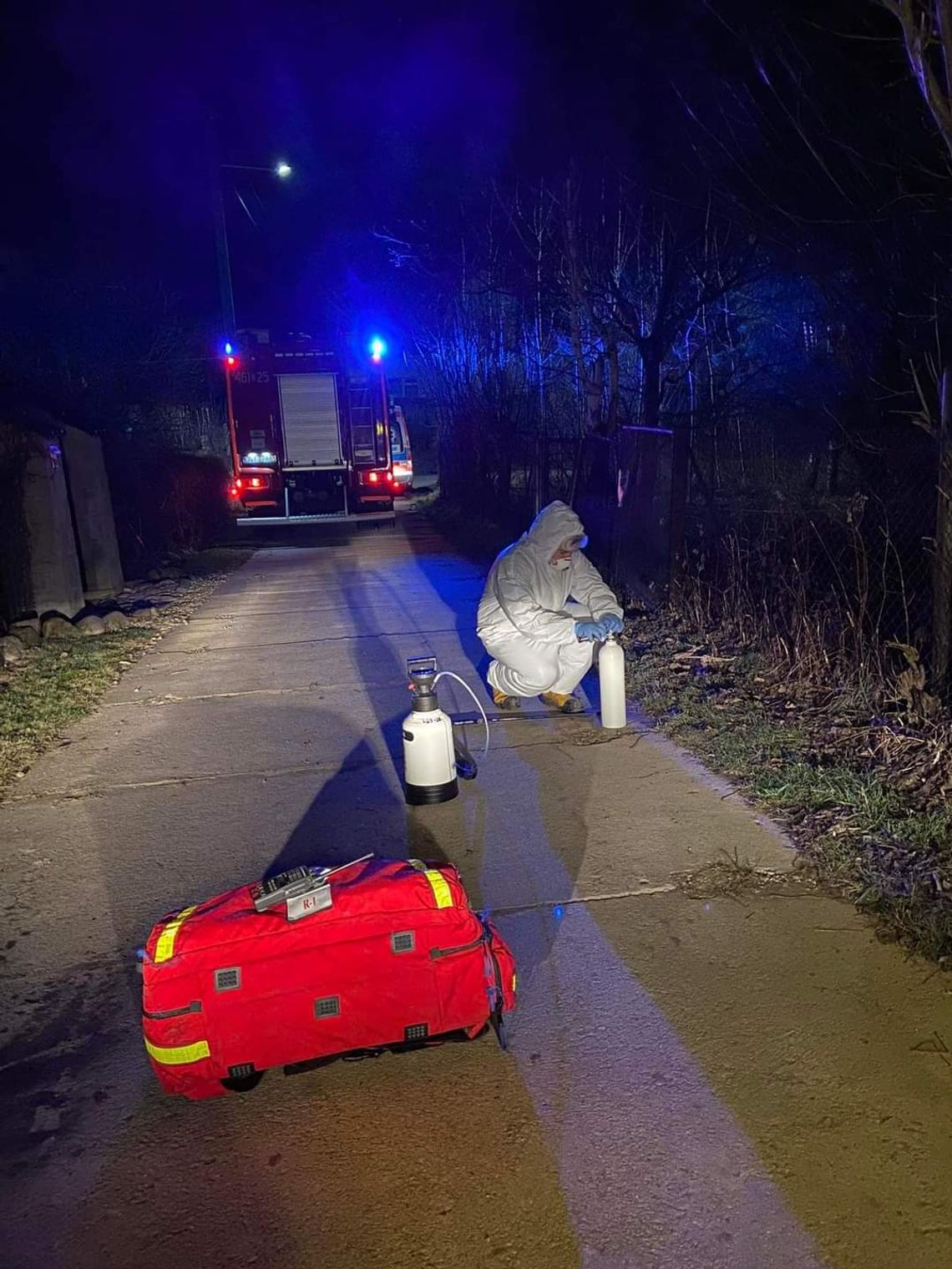 Mieszkaniec Jarnołtowa miał problemy z oddychaniem. Trafił do szpitala