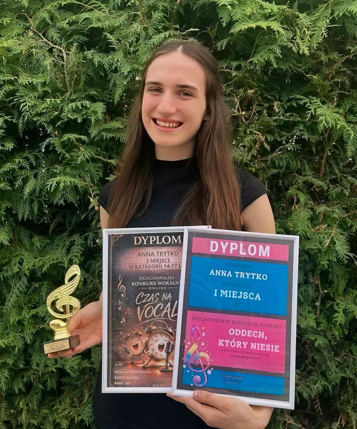Młody talent z Nysy podbija sceny wokalne. Kolejne sukcesy Ani Trytko