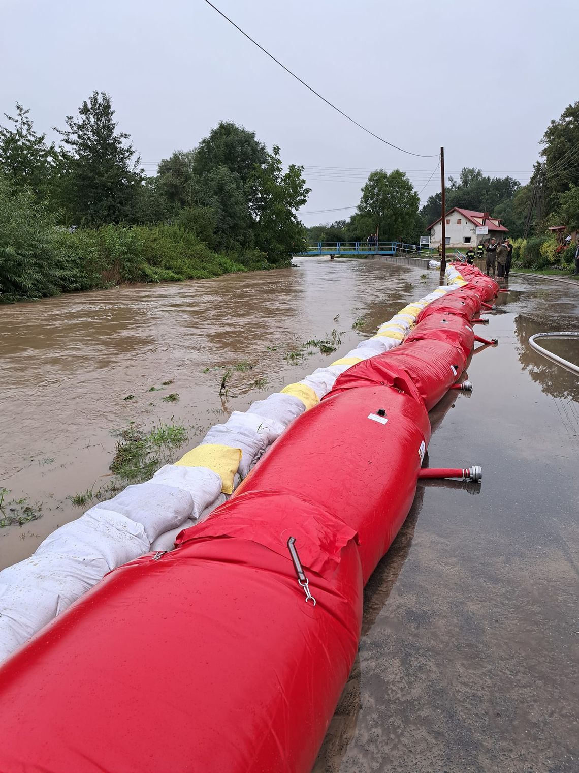 Morów walczy z żywiołem