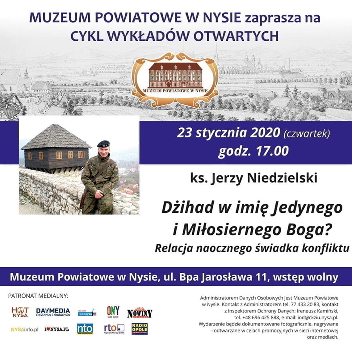 Muzeum zaprasza na wykład otwarty