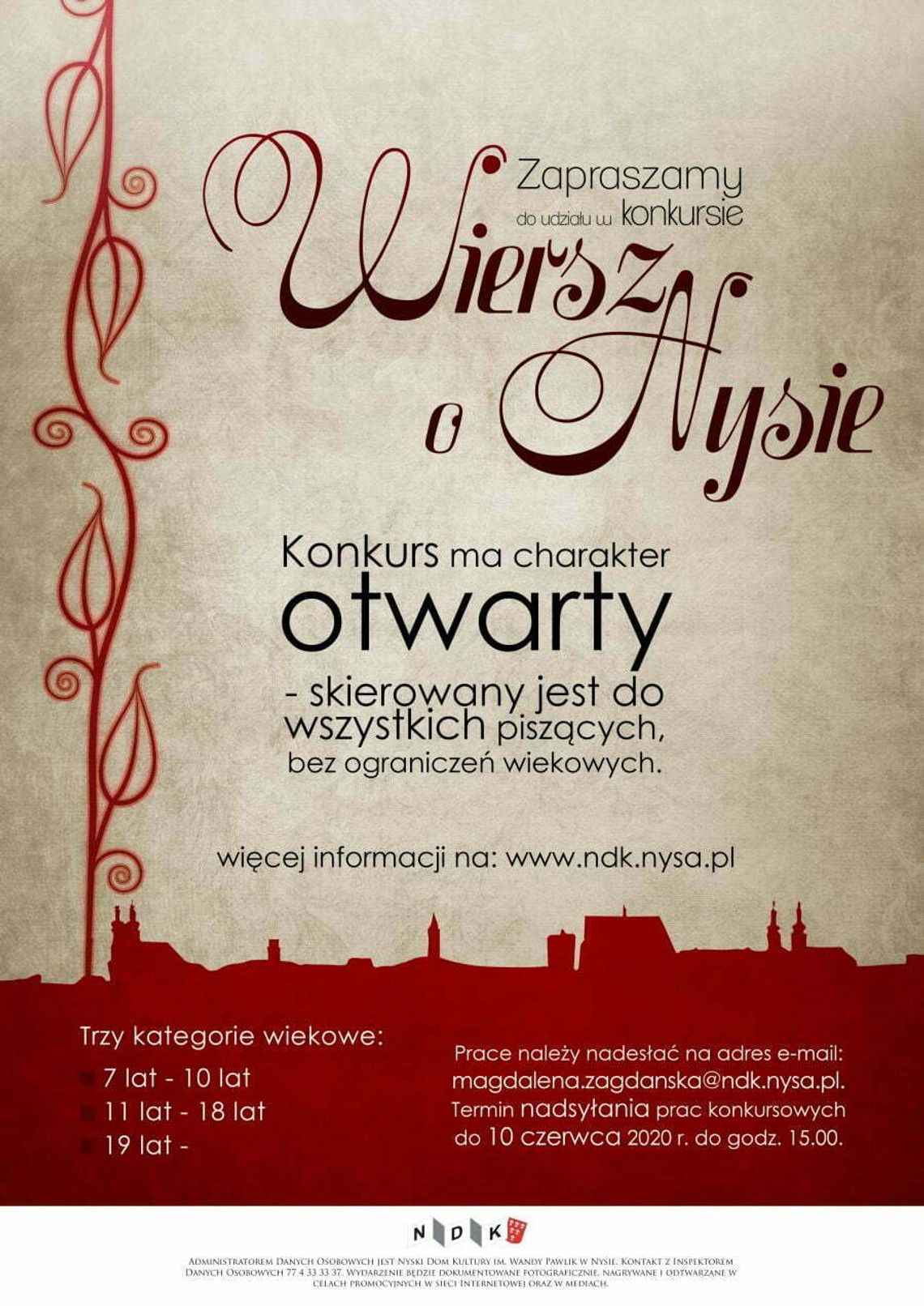 Napisz wiersz o Nysie i wygraj nagrodę