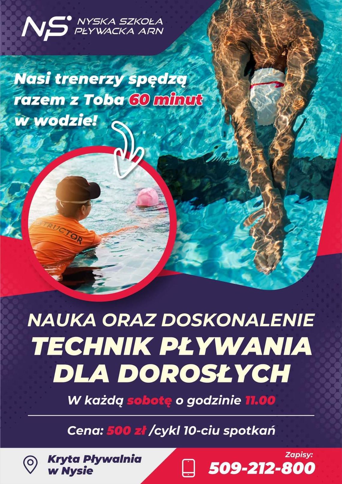 Naucz się pływać ze Szkołą Pływacką ARN