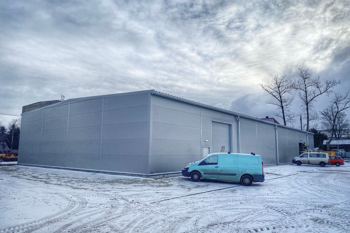 Nowa hala magazynowa w Powiecie Nyskim