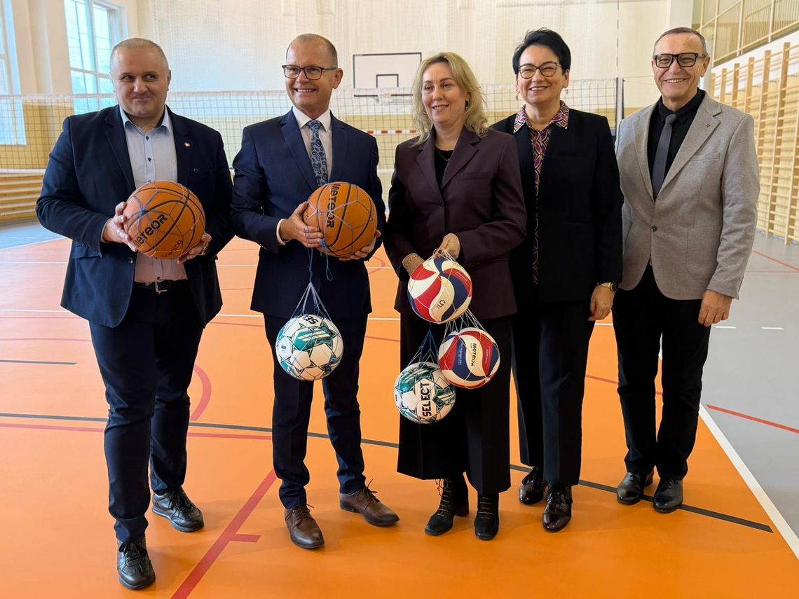 Nowa sala gimnastyczna w Zespole Szkół Technicznych. Uczniowie zyskają nowoczesną przestrzeń do sportu