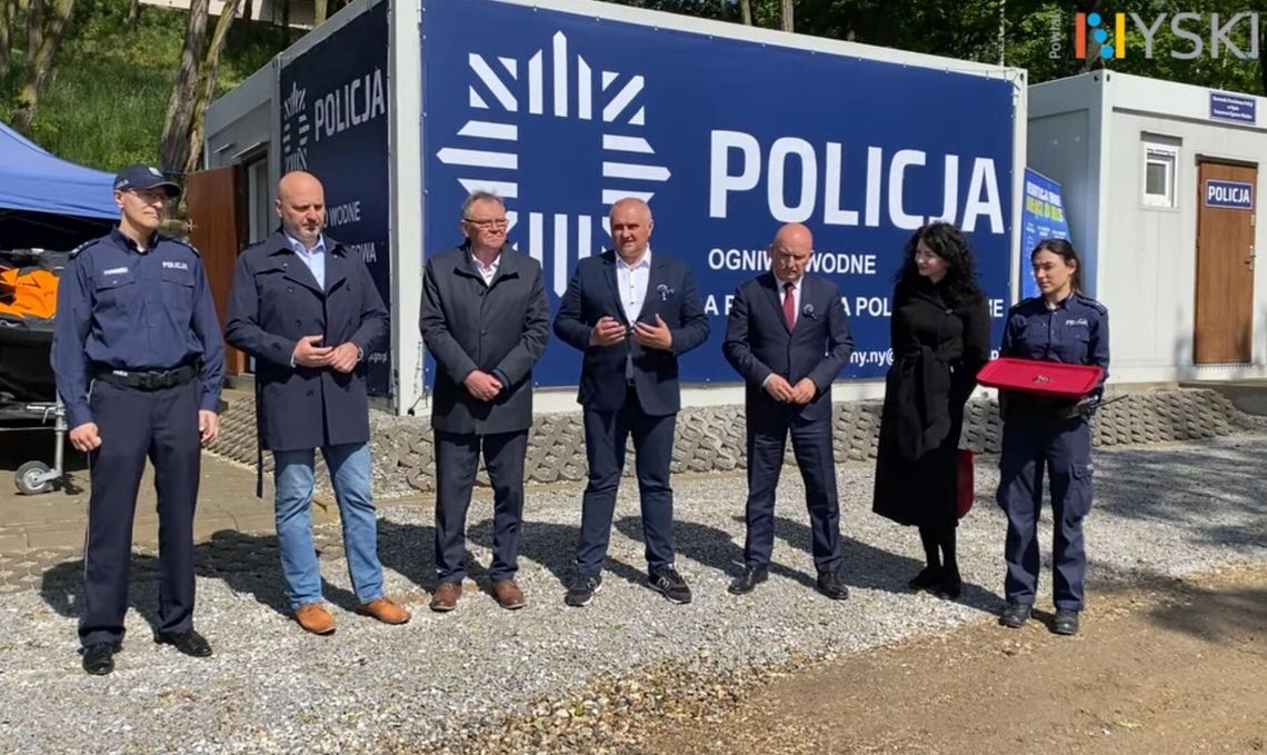 Nowy posterunek nad Jeziorem Nyskim. Policjanci wodni gotowi na sezon