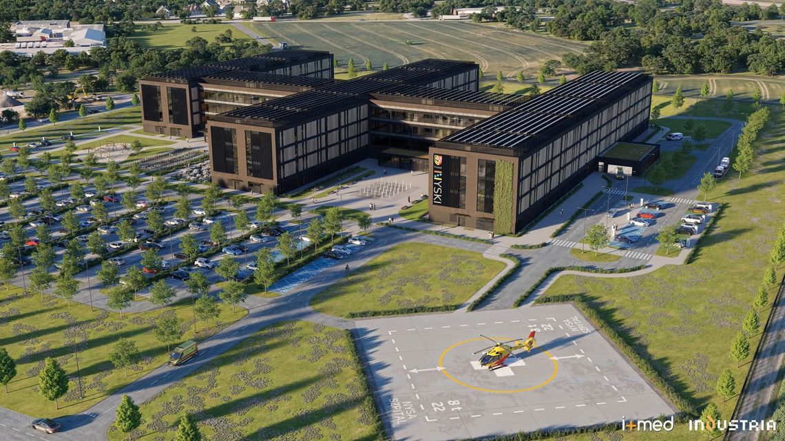 Nowy szpital w Nysie - zobacz wizualizacje